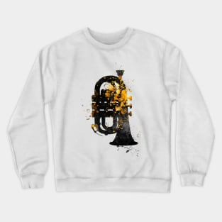 Tuba music art #tuba Crewneck Sweatshirt